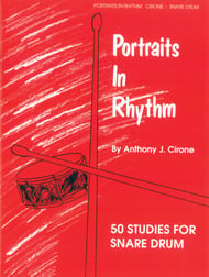PORTRAITS IN RHYTHM SNARE DRUM cover Thumbnail